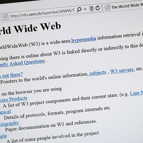 The World’s First Web Site